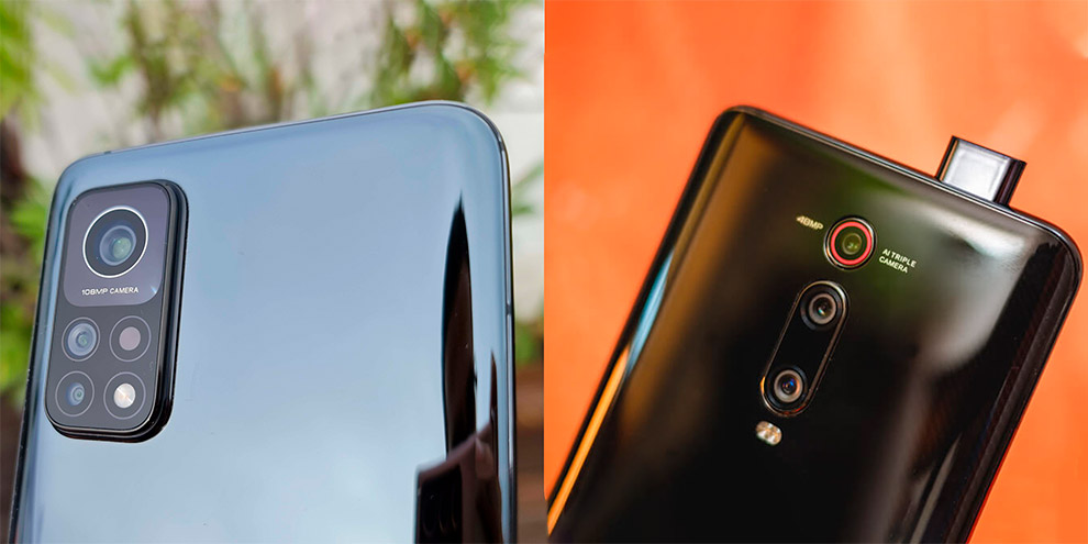 Сравнение смартфонов Xiaomi Mi 10T и Mi 9T