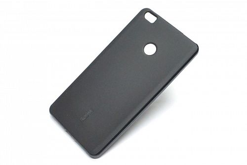 Каучуковый чехол Cherry Black для Xiaomi Mi Max 2 (Черный) — фото